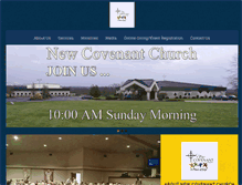 Tablet Screenshot of newcovenant.us