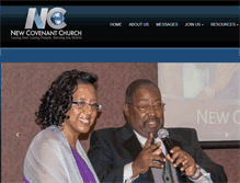 Tablet Screenshot of newcovenant.org